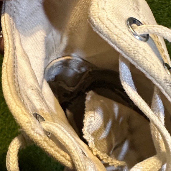 Comme Des Garcons X Converse All Star White High Top Sneakers - Picture 6 of 10